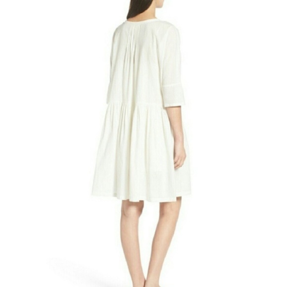 Current/Elliott Lacey Cotton Eyelet Dress/NO SLIP - Picture 3 of 6